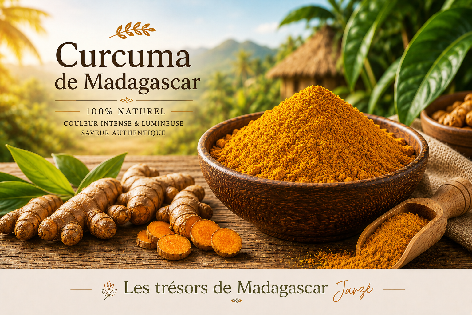 Curcuma poudre