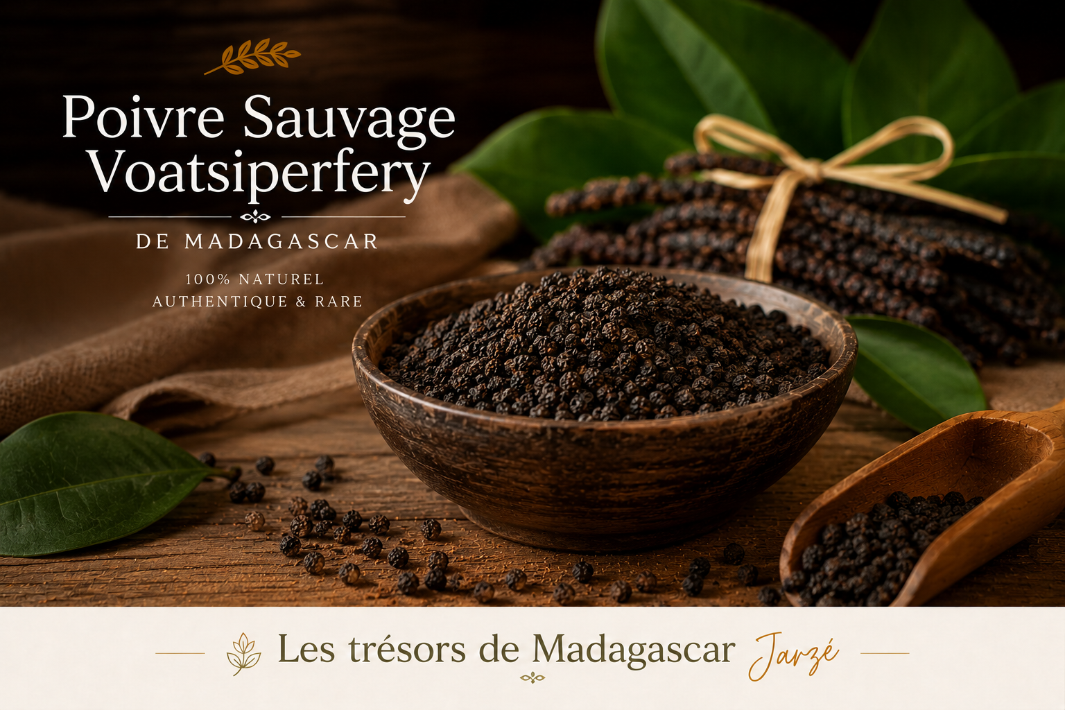 Poivre Sauvage de Madagascar (Voatsiperifery)